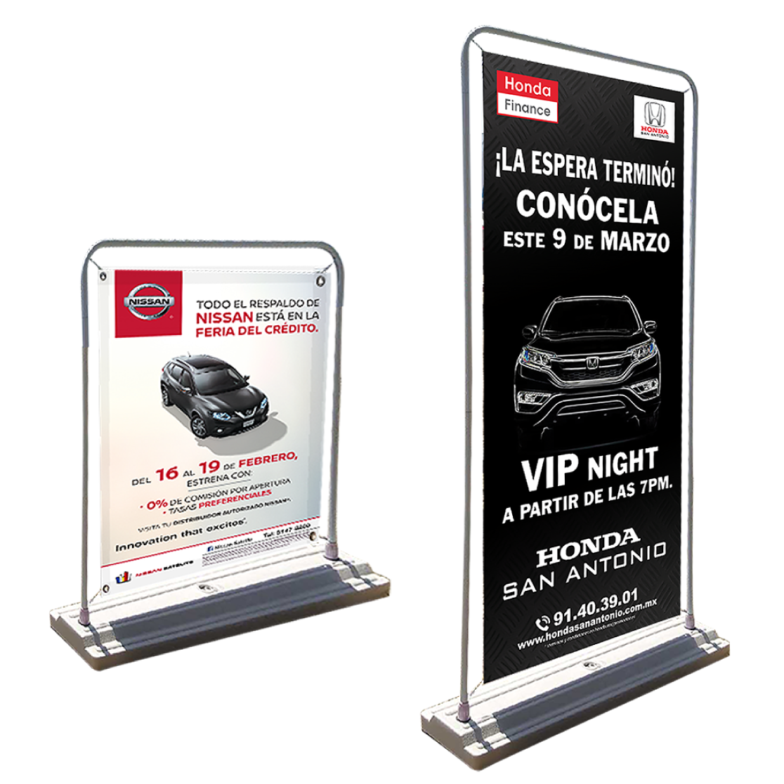 Displays Tubulares